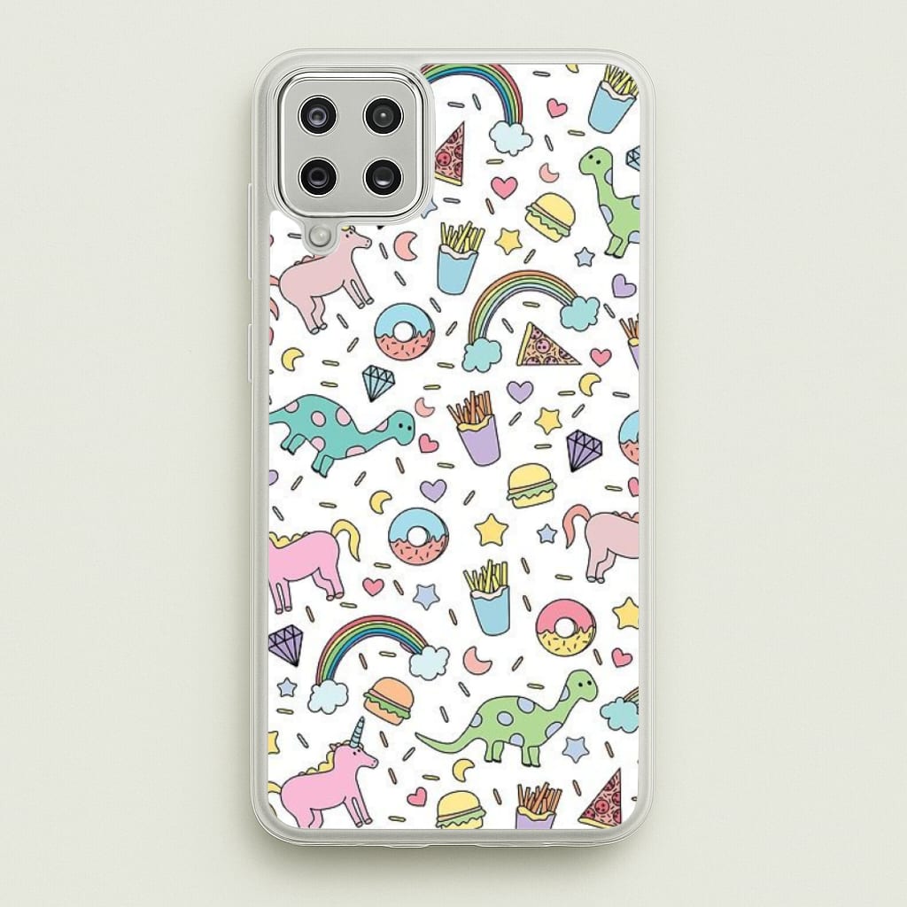Tumblr Pattern - Phone Case for Galaxy A12