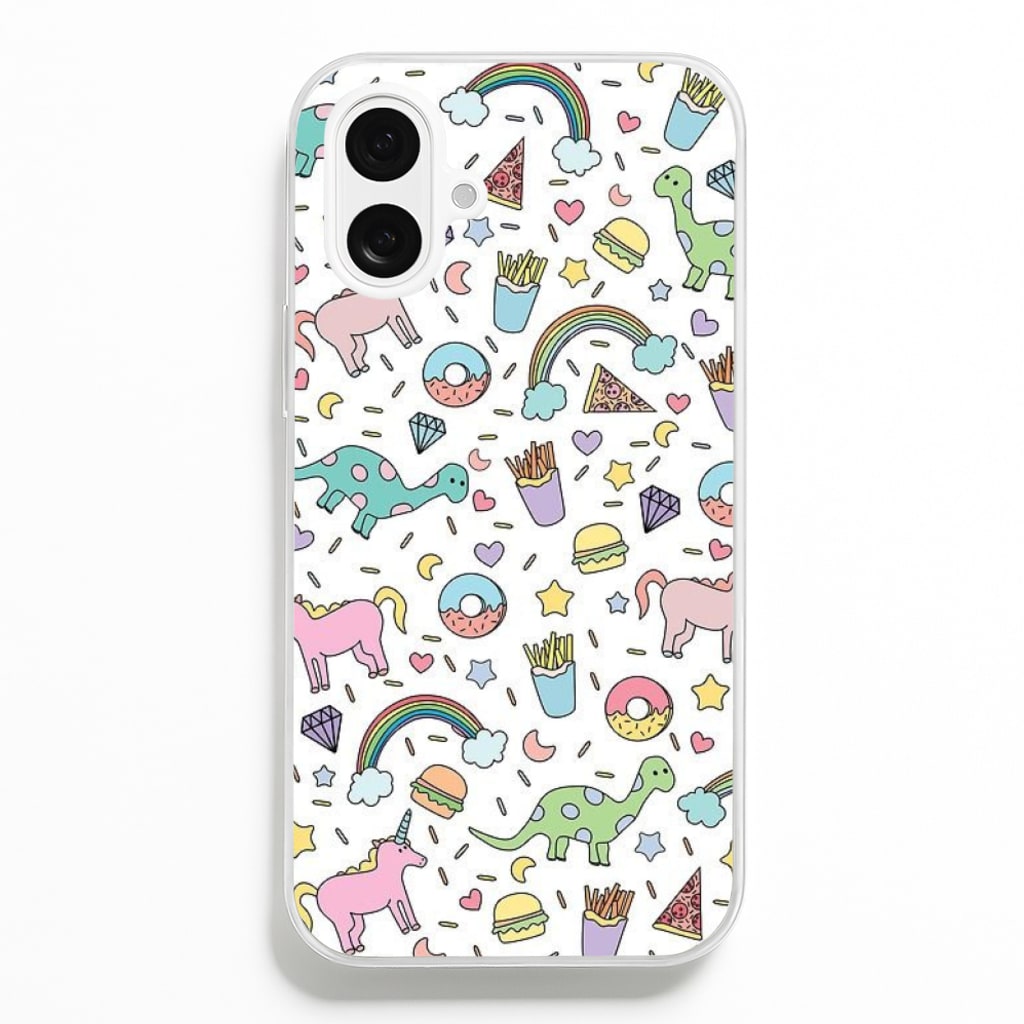 Tumblr Pattern - Phone Case for iPhone 16 Plus