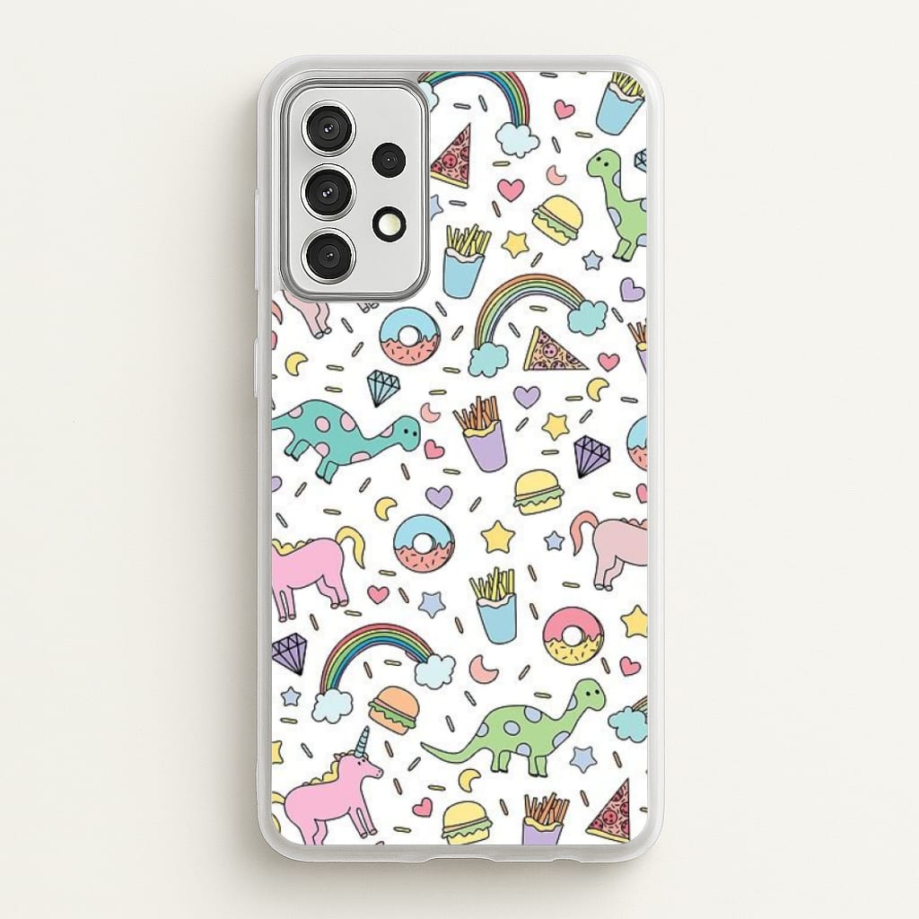 Tumblr Pattern - Phone Case for Galaxy A52 / A52s