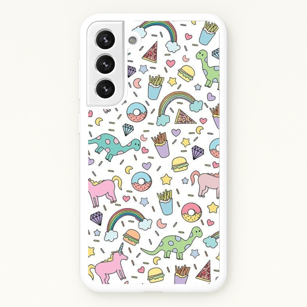 Tumblr Pattern - Phone Case for Galaxy S22 Plus