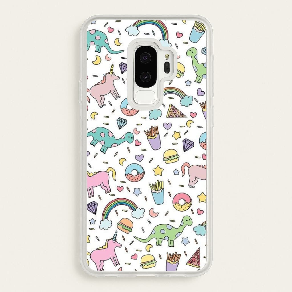 Tumblr Pattern - Phone Case for Galaxy S9 Plus