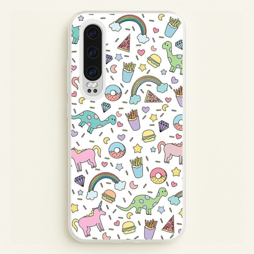 Tumblr Pattern - Phone Case for Huawei P30