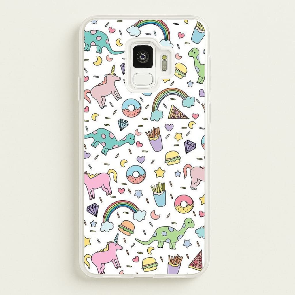 Tumblr Pattern - Phone Case for Galaxy S9