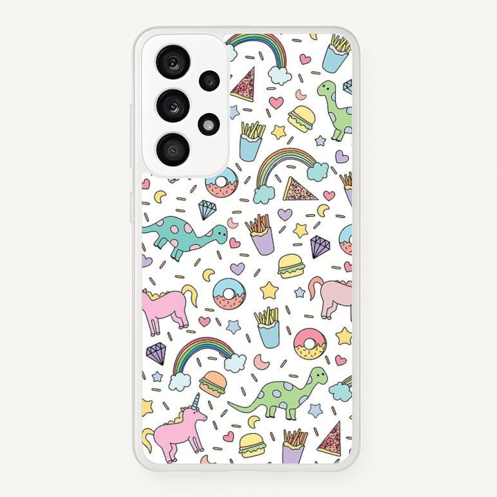 Tumblr Pattern - Phone Case for Galaxy A53