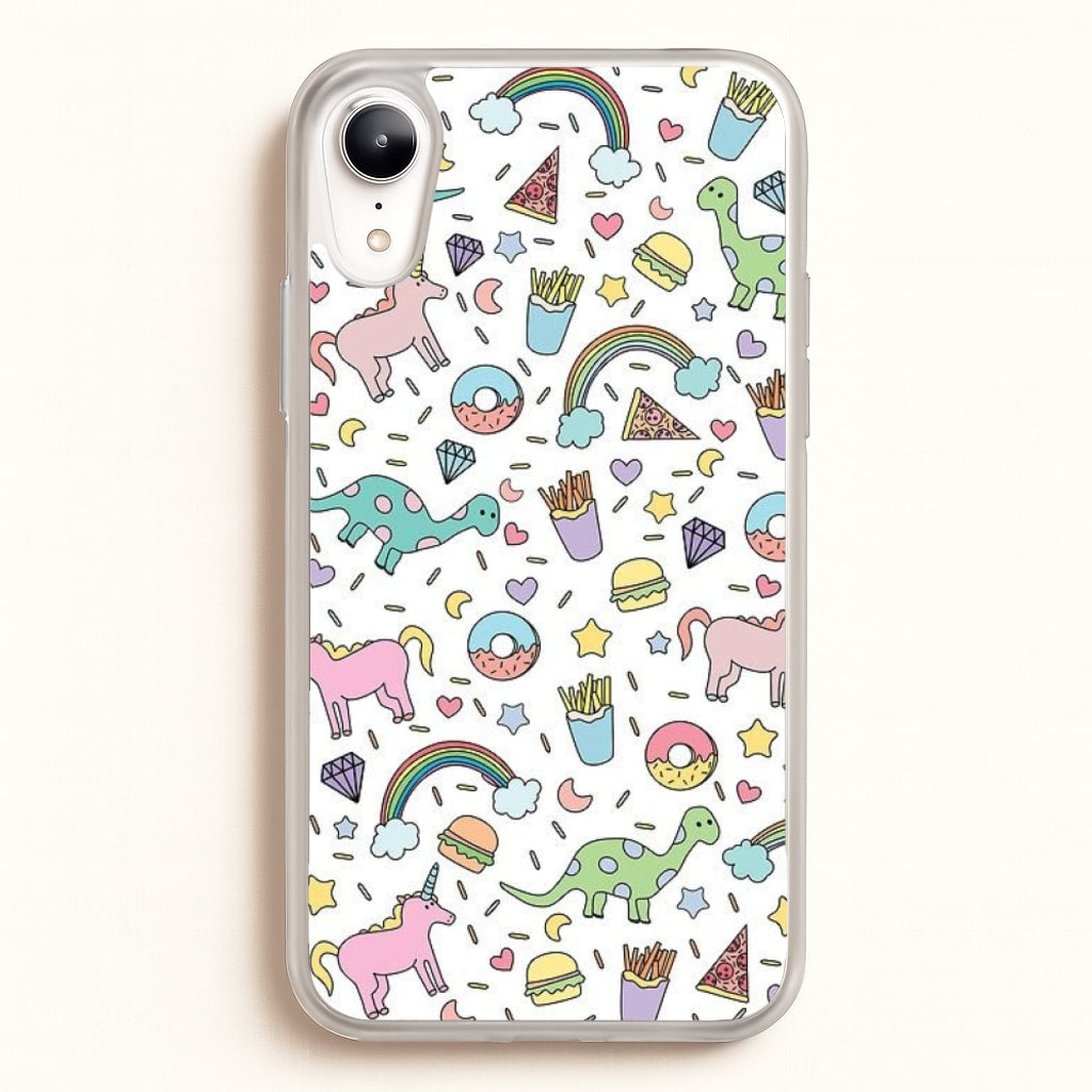 Tumblr Pattern - Phone Case for iPhone XR