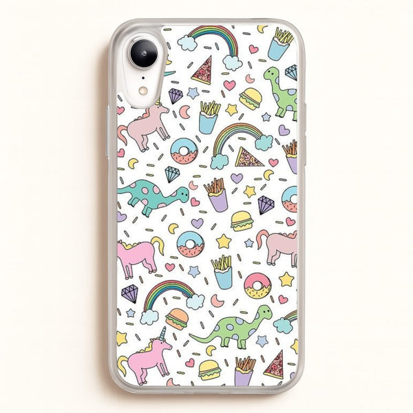 Tumblr Pattern - Phone Case for iPhone XR