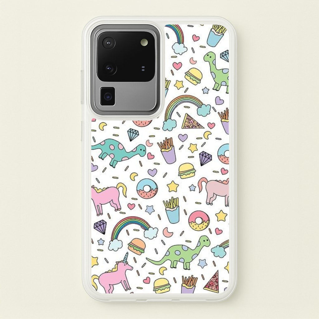 Tumblr Pattern - Phone Case for Galaxy S20 Ultra