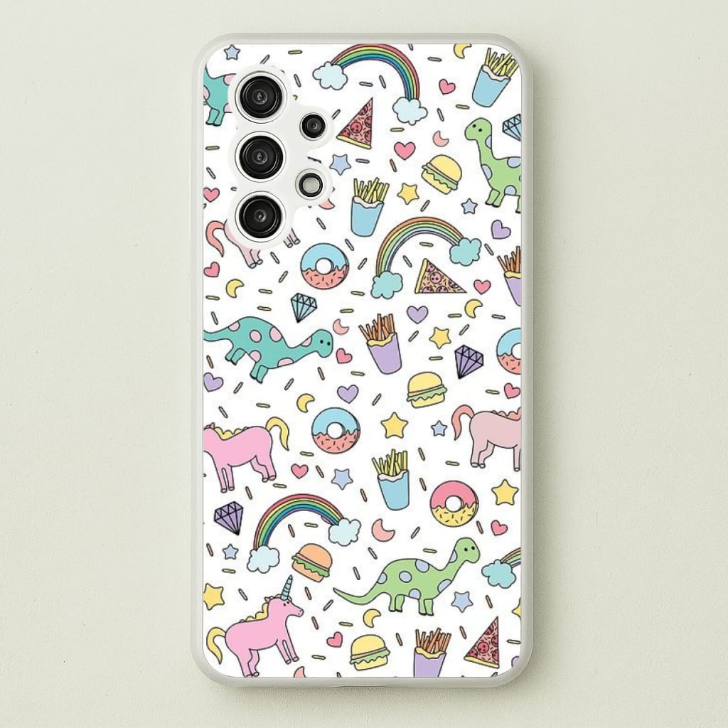 Tumblr Pattern - Phone Case for Galaxy A13