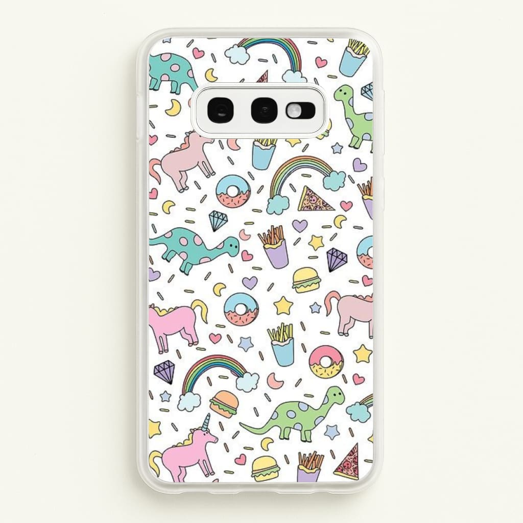 Tumblr Pattern - Phone Case for Galaxy S10e