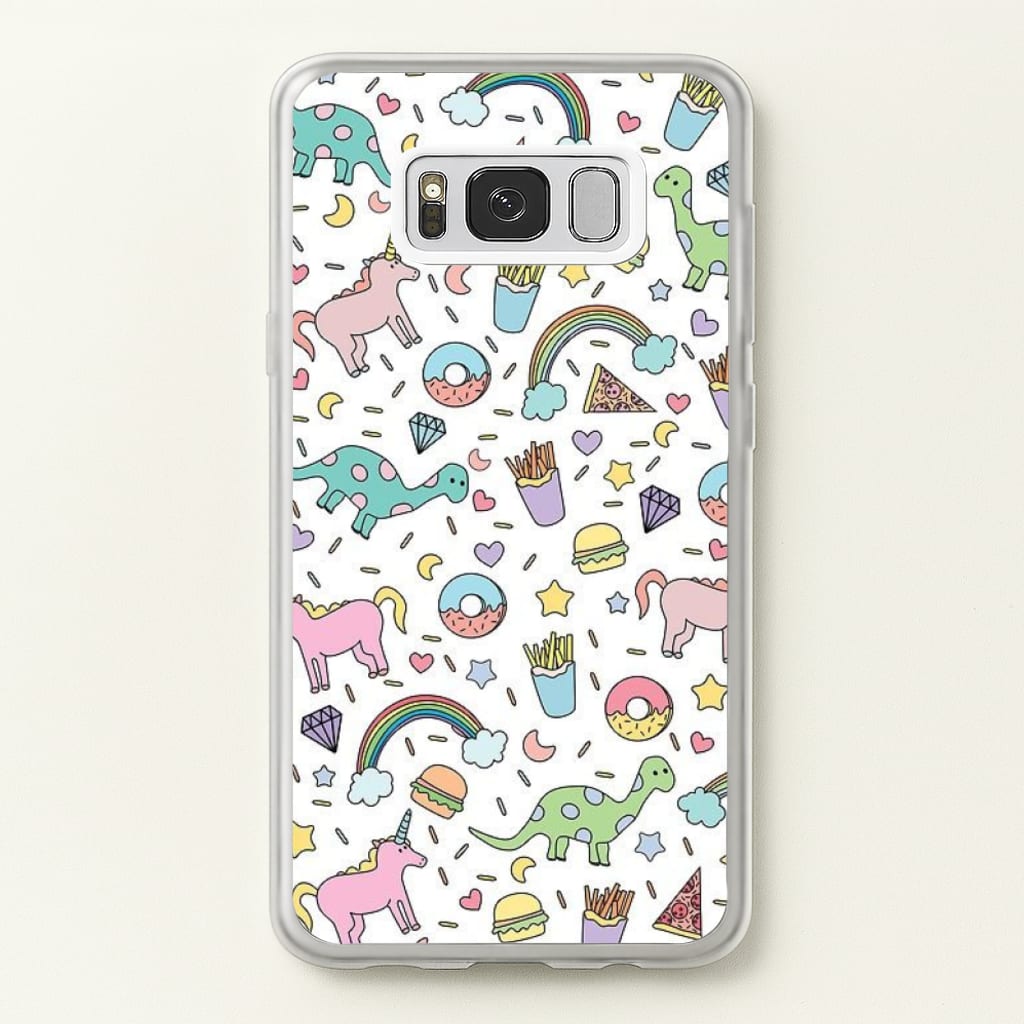 Tumblr Pattern - Phone Case for Galaxy S8 Plus