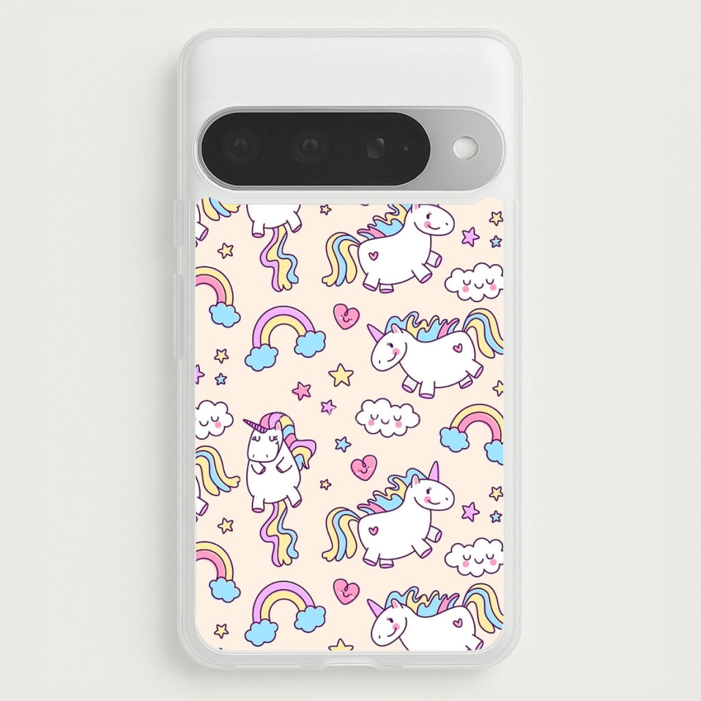 Cute Unicorn Pattern Phone Case for Google Pixel 10 Pro XL