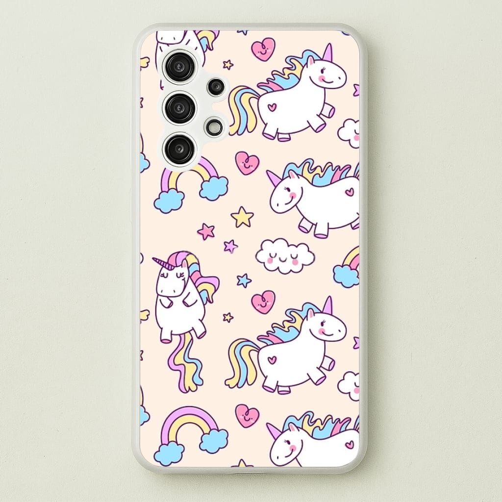 Cute Unicorn Pattern - Phone Case for Galaxy A13
