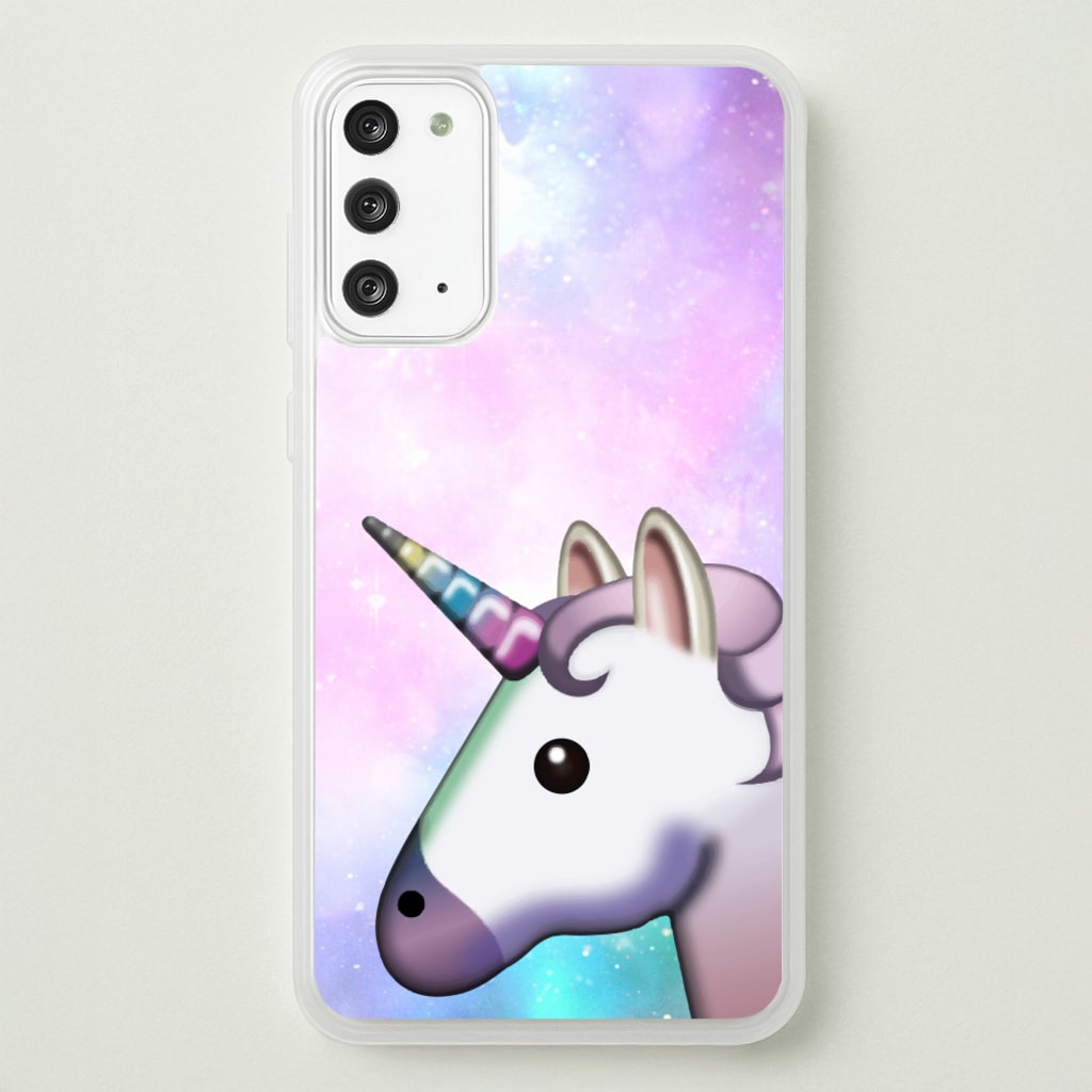 Galaxy Unicorn Pattern - Tumblr - Phone Case for Galaxy Note 20