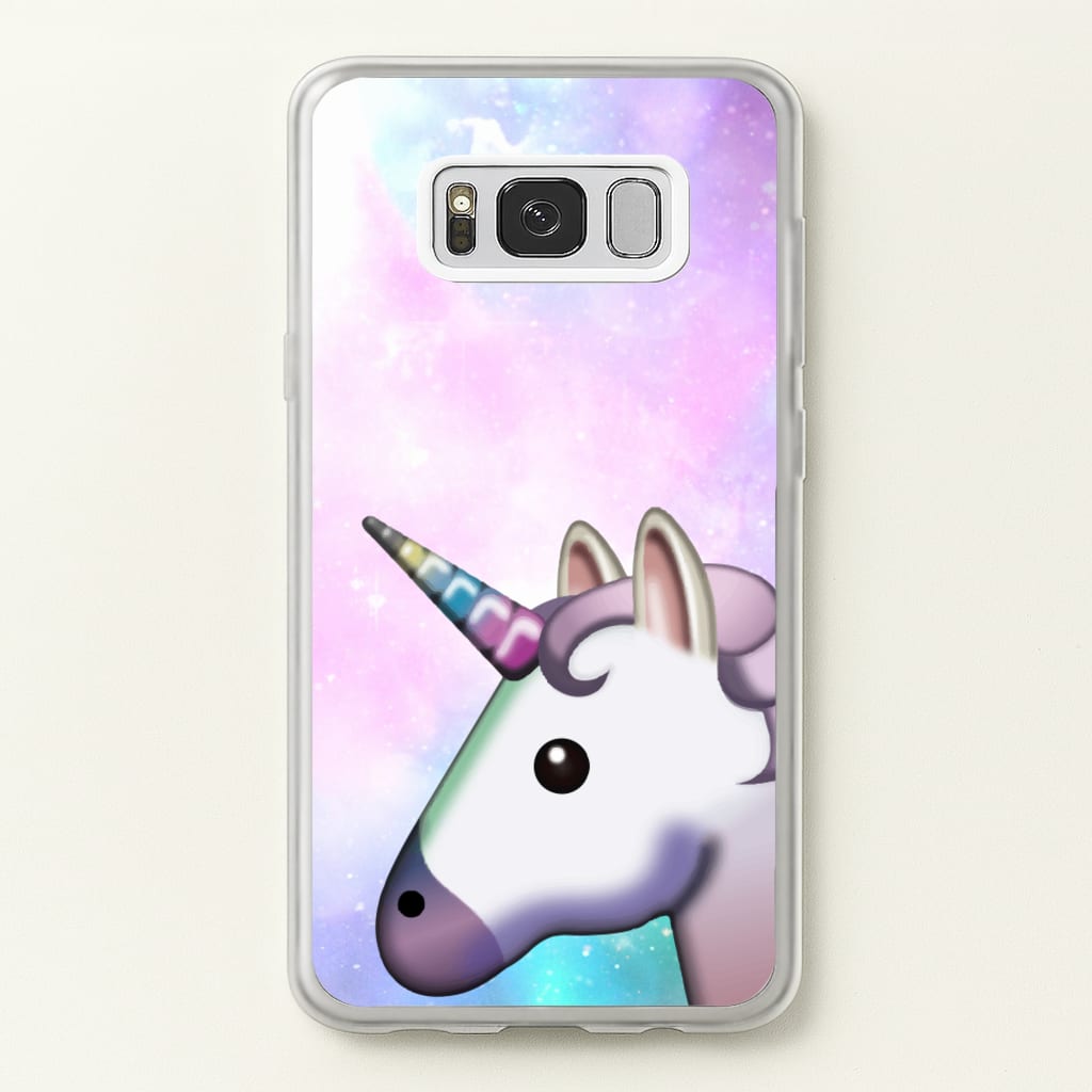 Galaxy Unicorn Pattern - Tumblr - Phone Case for Galaxy S8