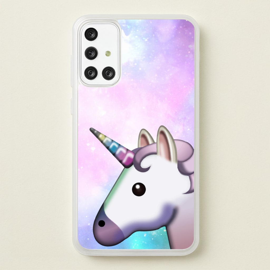 Galaxy Unicorn Pattern - Tumblr - Phone Case for Galaxy A71
