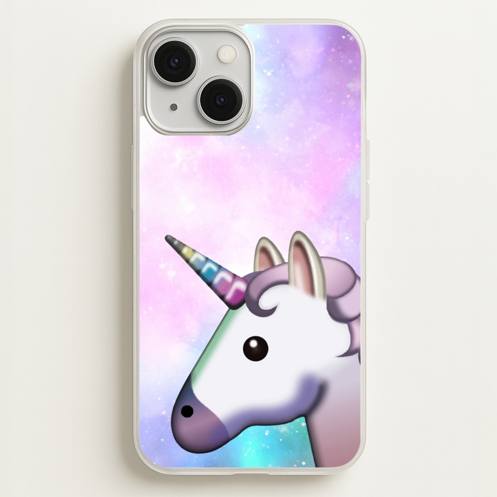 Galaxy Unicorn Pattern - Tumblr - Phone Case for iPhone 13 Mini