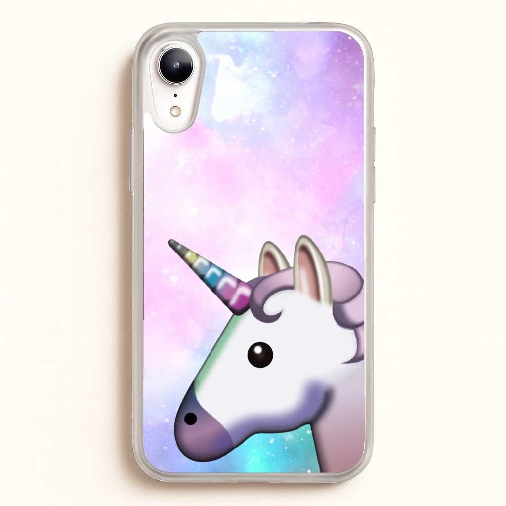 Galaxy Unicorn Pattern - Tumblr - Phone Case for iPhone XR