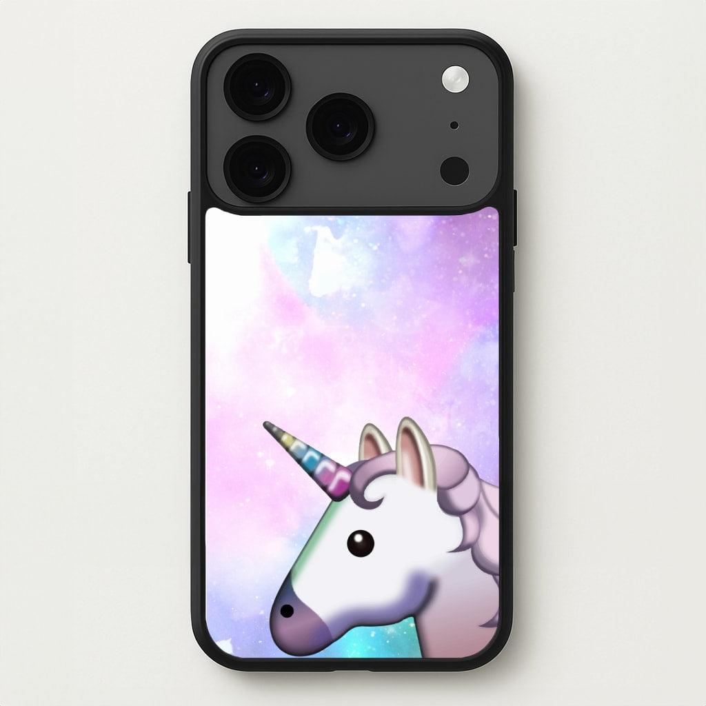 Galaxy Unicorn Pattern - Tumblr Phone Case for iPhone 17 Pro