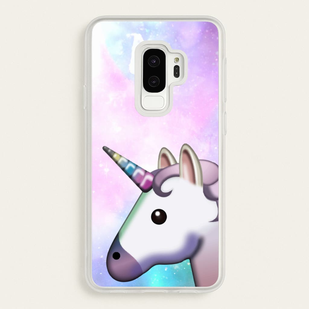 Galaxy Unicorn Pattern - Tumblr - Phone Case for Galaxy S9 Plus