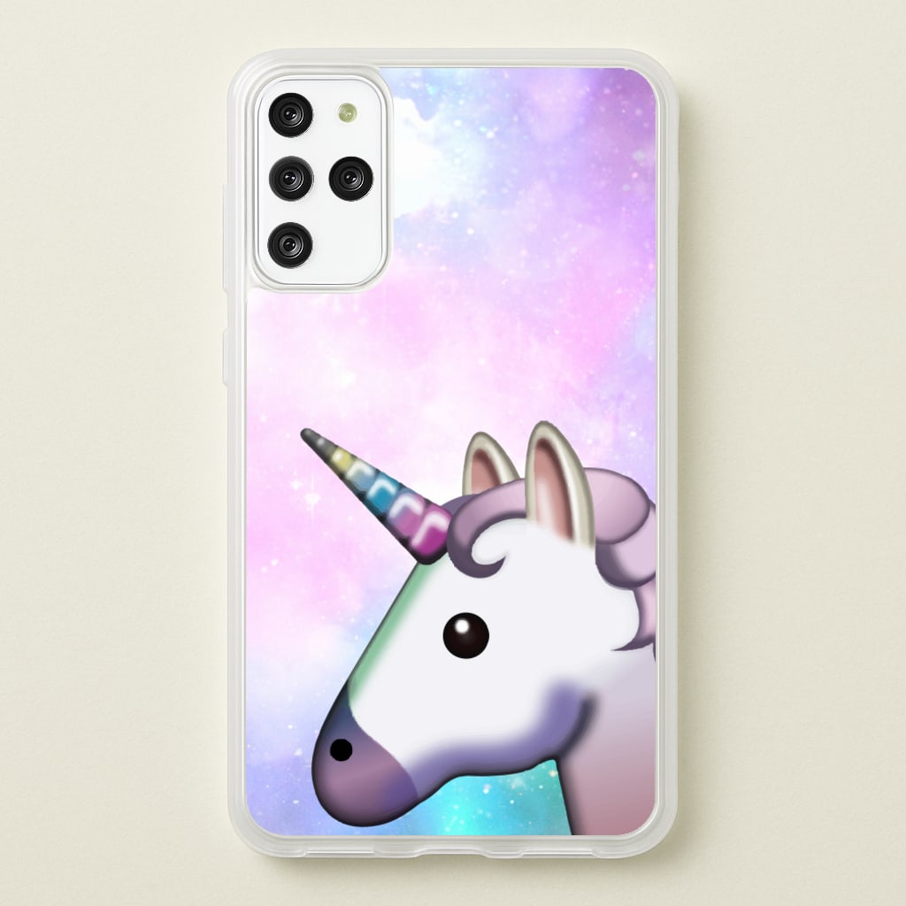 Galaxy Unicorn Pattern - Tumblr - Phone Case for Galaxy S20 Plus