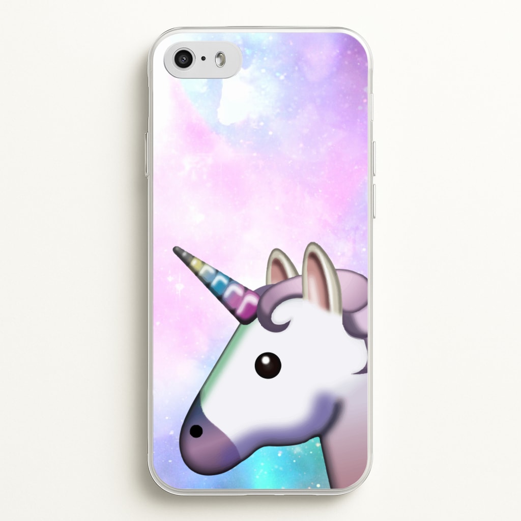 Galaxy Unicorn Pattern - Tumblr - Phone Case for iPhone 5 / 5s / SE 2016