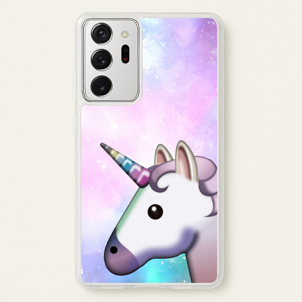 Galaxy Unicorn Pattern - Tumblr - Phone Case for Galaxy Note 20 Ultra