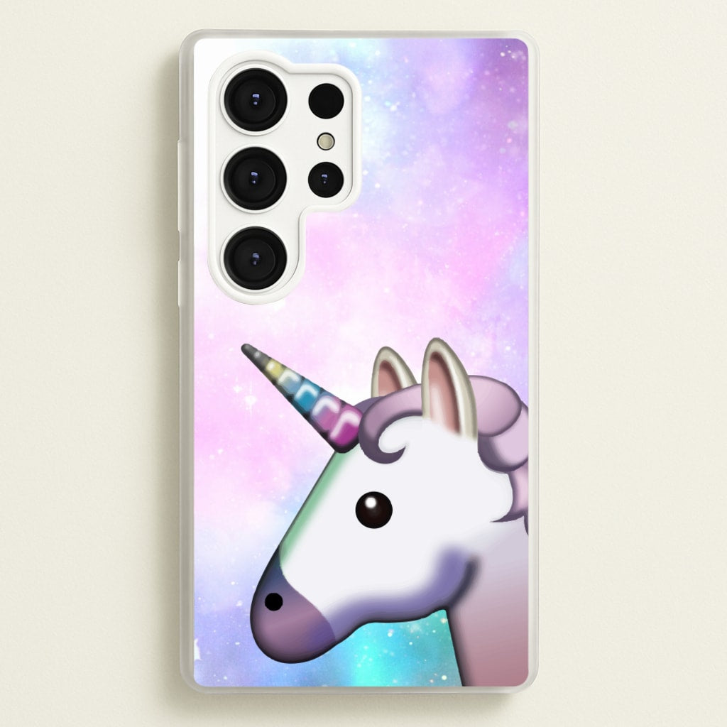 Galaxy Unicorn Pattern - Tumblr - Phone Case for Galaxy S25 Ultra