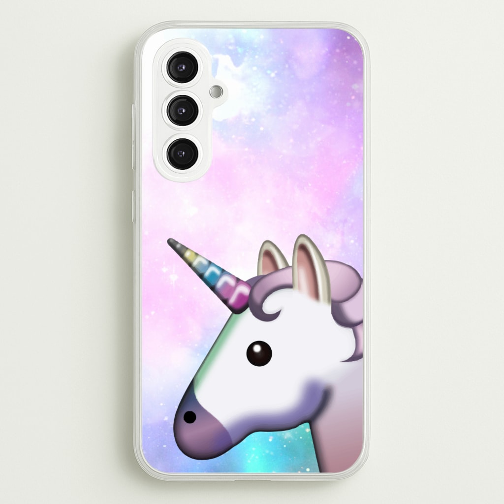 Galaxy Unicorn Pattern - Tumblr - Phone Case for Galaxy S23FE