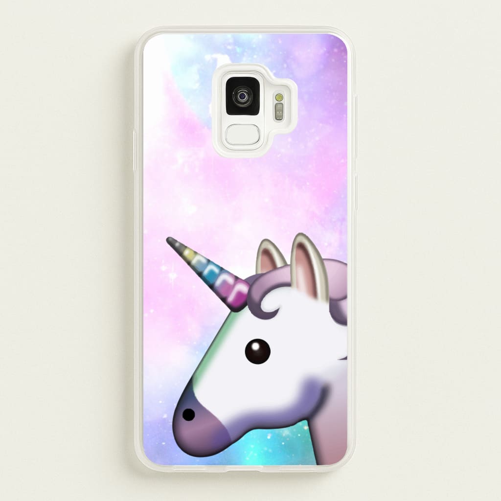 Galaxy Unicorn Pattern - Tumblr - Phone Case for Galaxy S9