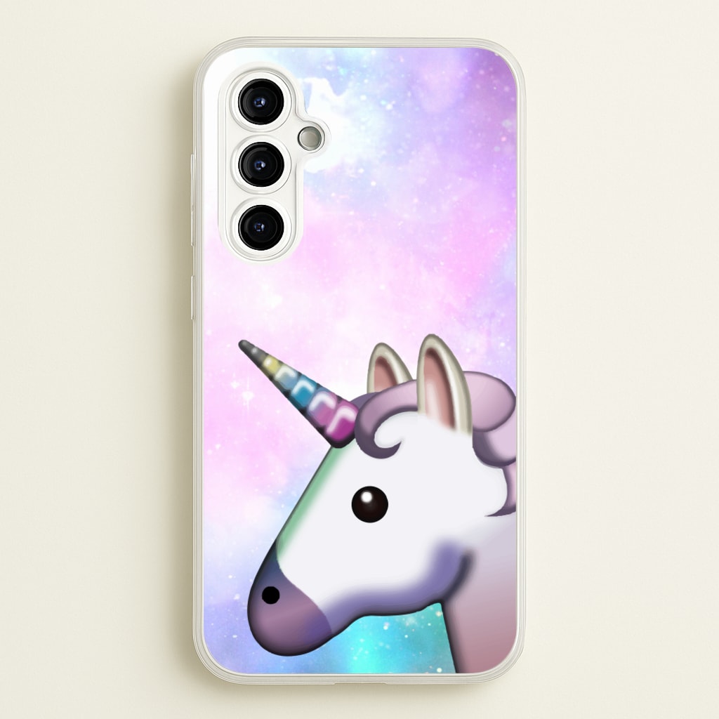 Galaxy Unicorn Pattern - Tumblr - Phone Case for Galaxy A54