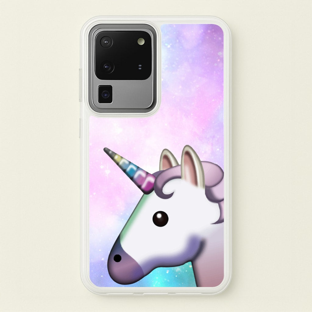 Galaxy Unicorn Pattern - Tumblr - Phone Case for Galaxy S20 Ultra