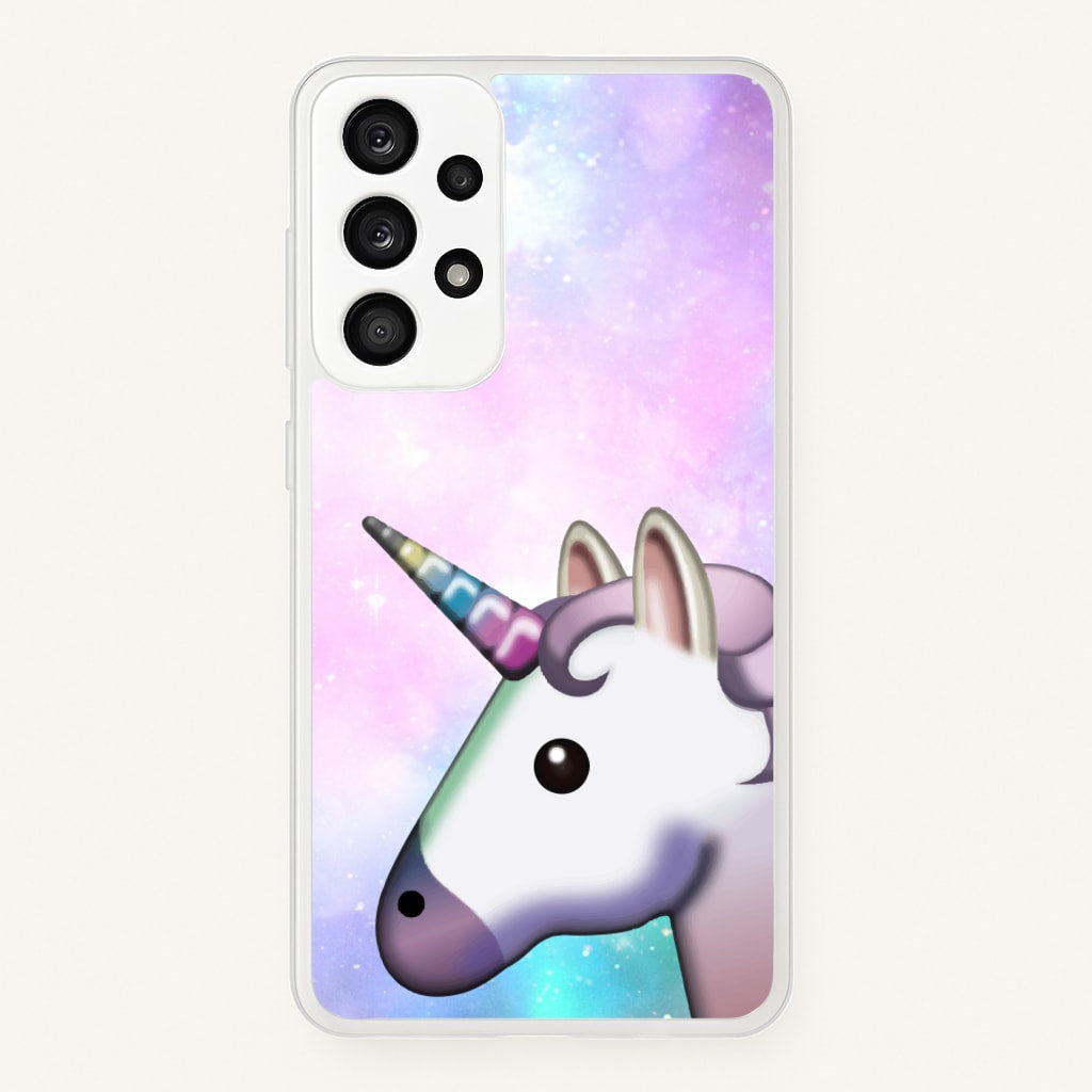 Galaxy Unicorn Pattern - Tumblr - Phone Case for Galaxy A53