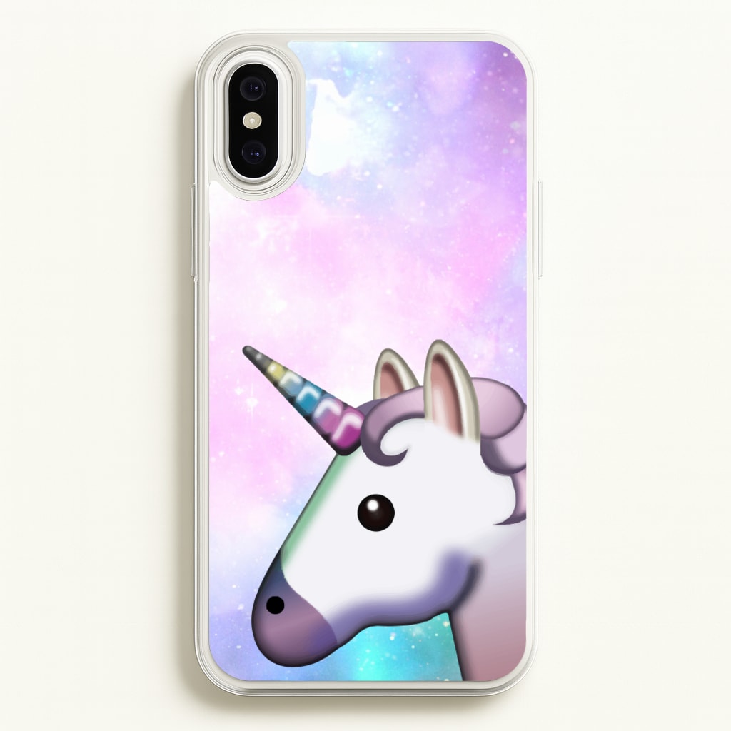 Galaxy Unicorn Pattern - Tumblr - Phone Case for iPhone XS Max