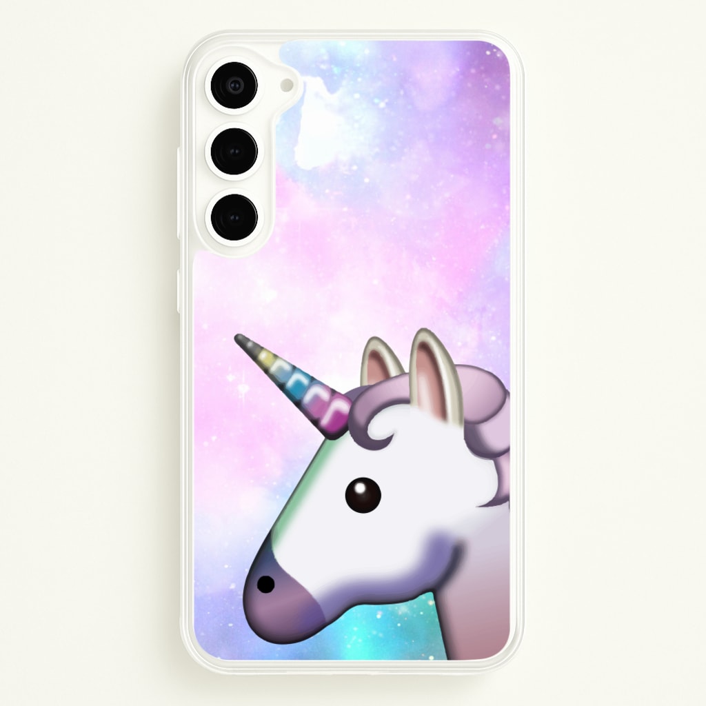 Galaxy Unicorn Pattern - Tumblr - Phone Case for Galaxy S23