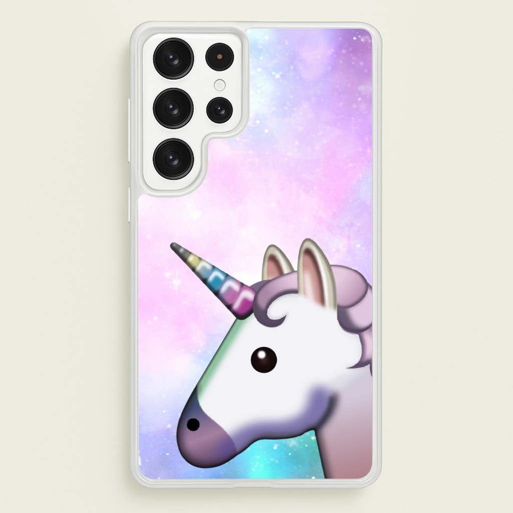 Galaxy Unicorn Pattern - Tumblr - Phone Case for Galaxy S22 Ultra