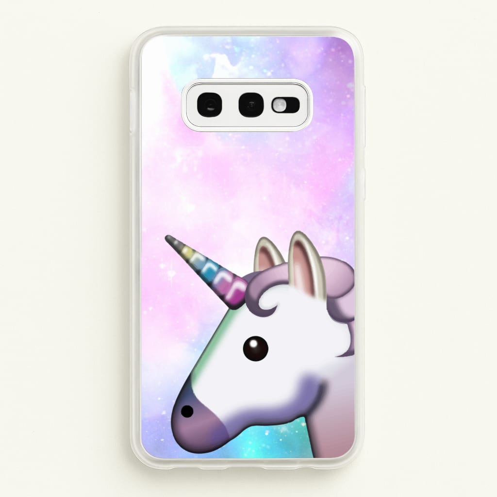 Galaxy Unicorn Pattern - Tumblr - Phone Case for Galaxy S10e