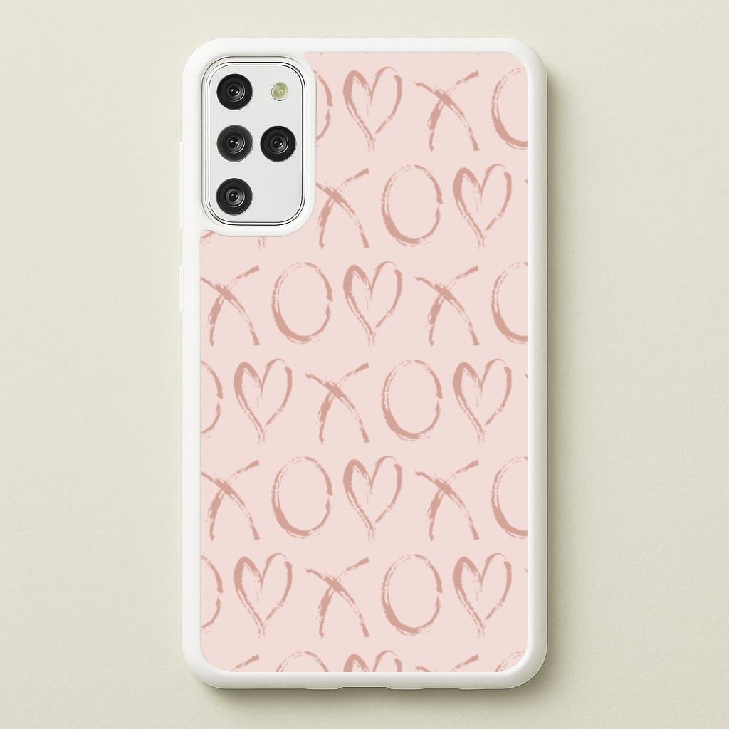 Valentine's Day Pattern - Valentine's Day Phone Case for Galaxy S20 Plus