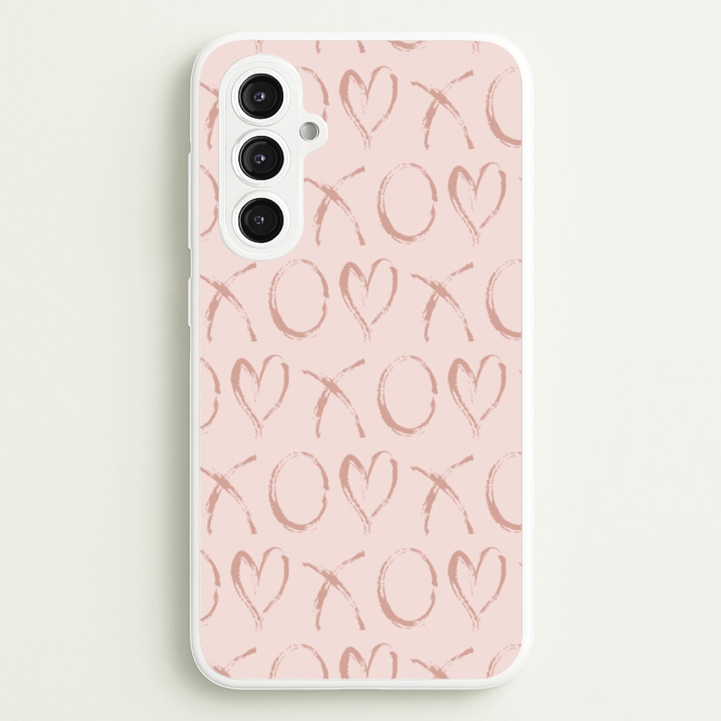 Valentine's Day Pattern - Valentine's Day Phone Case for Galaxy S23FE