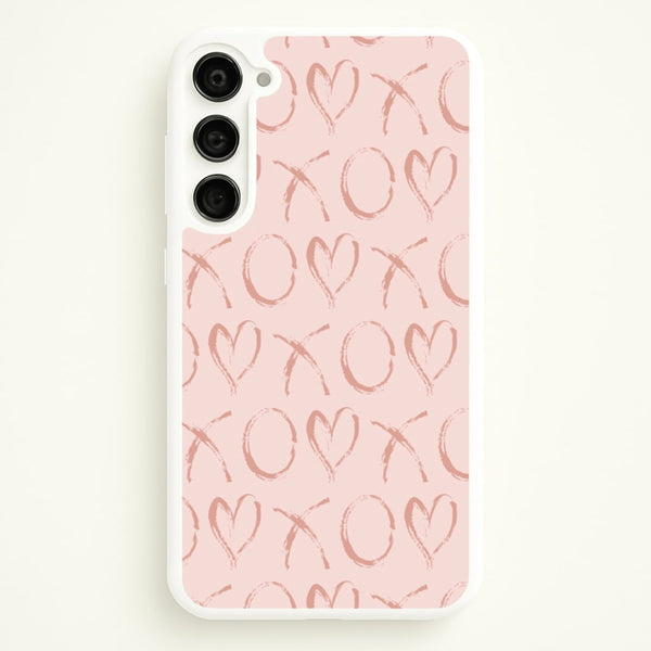 Valentine's Day Pattern - Valentine's Day Phone Case for Galaxy S23