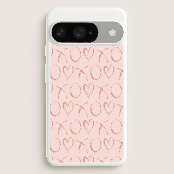 Valentine's Day Pattern Phone Case for Google Pixel 10 / 10 Pro