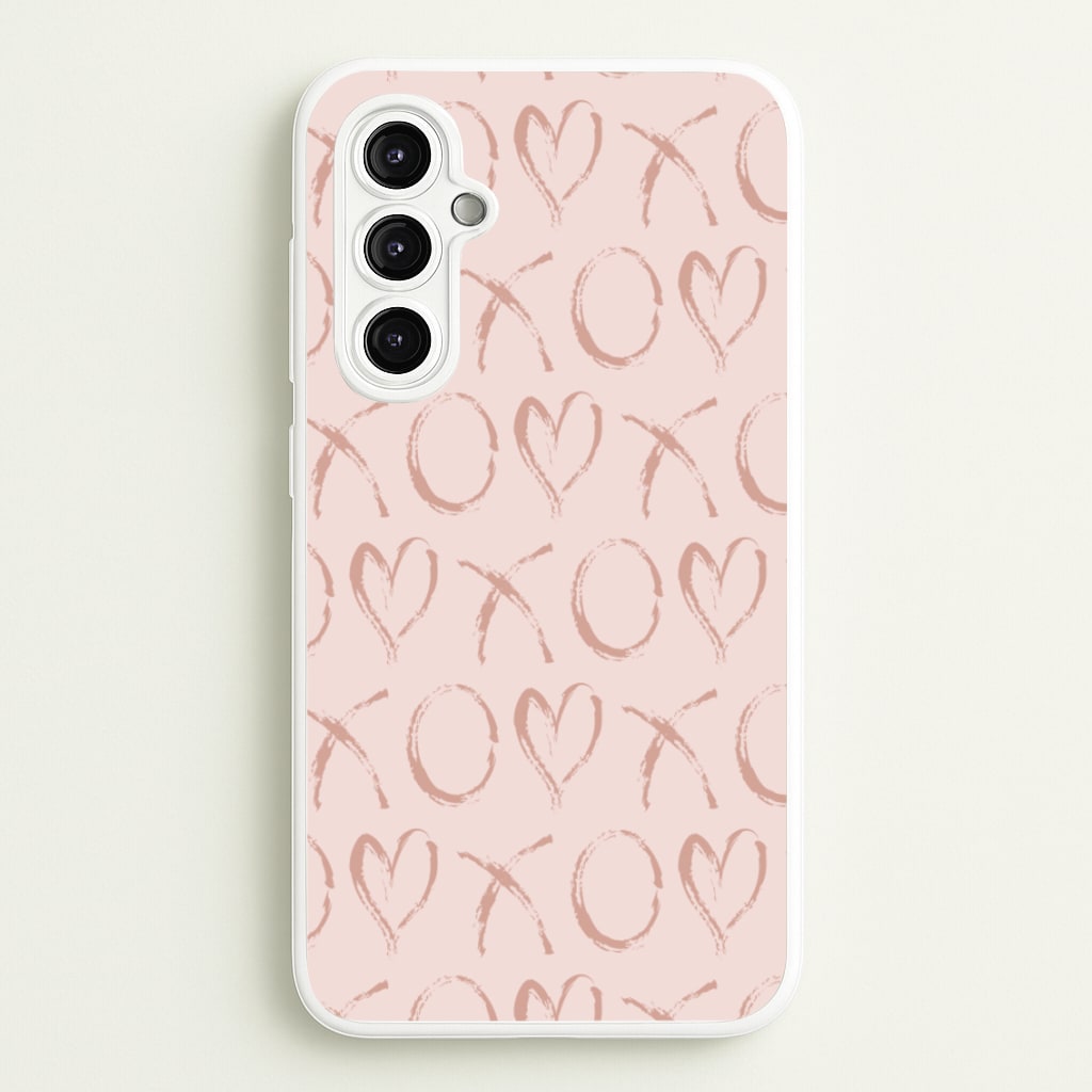 Valentine's Day Pattern - Valentine's Day Phone Case for Galaxy A14