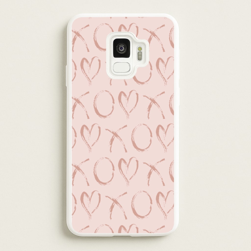 Valentine's Day Pattern - Valentine's Day Phone Case for Galaxy S9