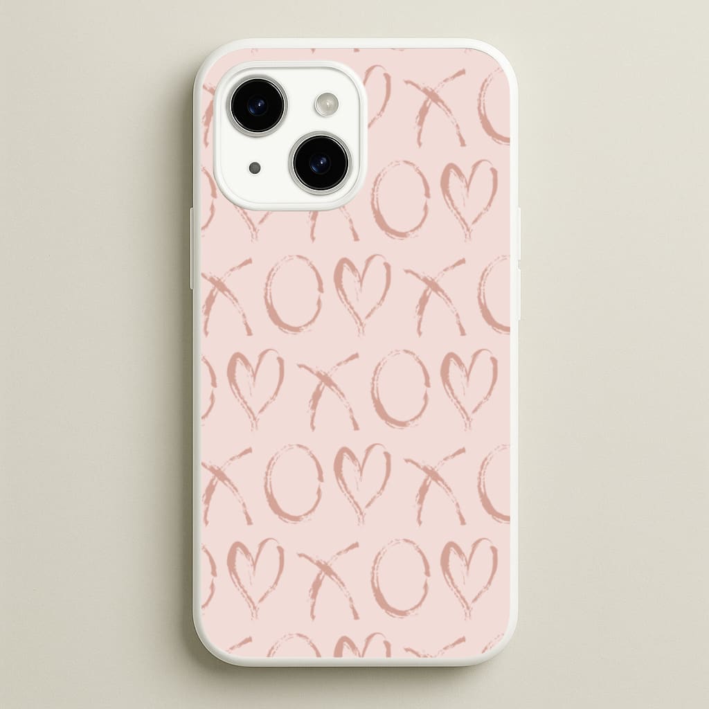 Valentine's Day Pattern - Valentine's Day Phone Case for iPhone 15