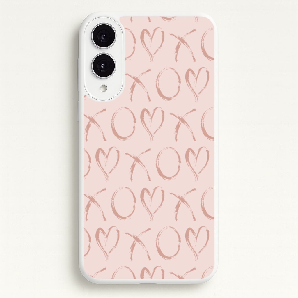 Valentine's Day Pattern - Valentine's Day Phone Case for Galaxy S25 Edge