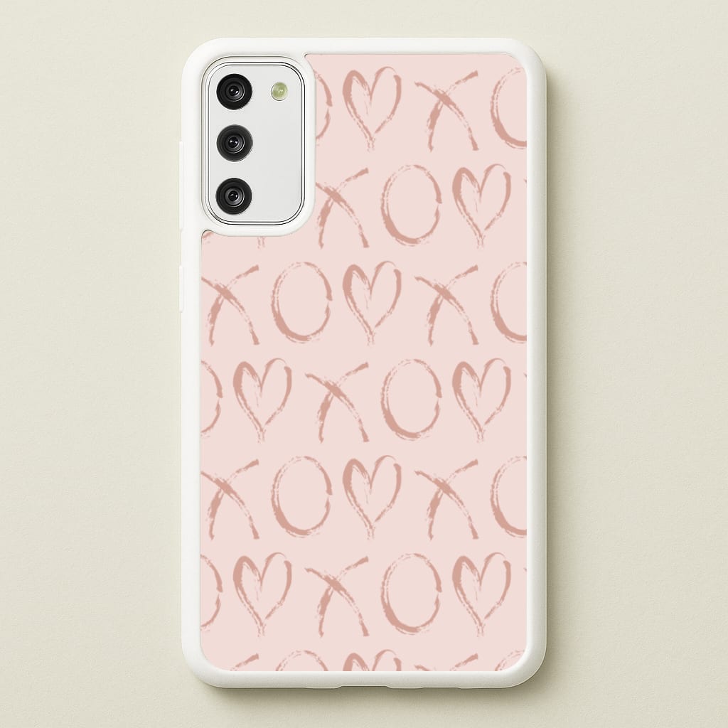 Valentine's Day Pattern - Valentine's Day Phone Case for Galaxy S20FE