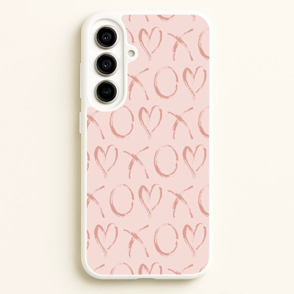 Valentine's Day Pattern - Valentine's Day Phone Case for Galaxy A56