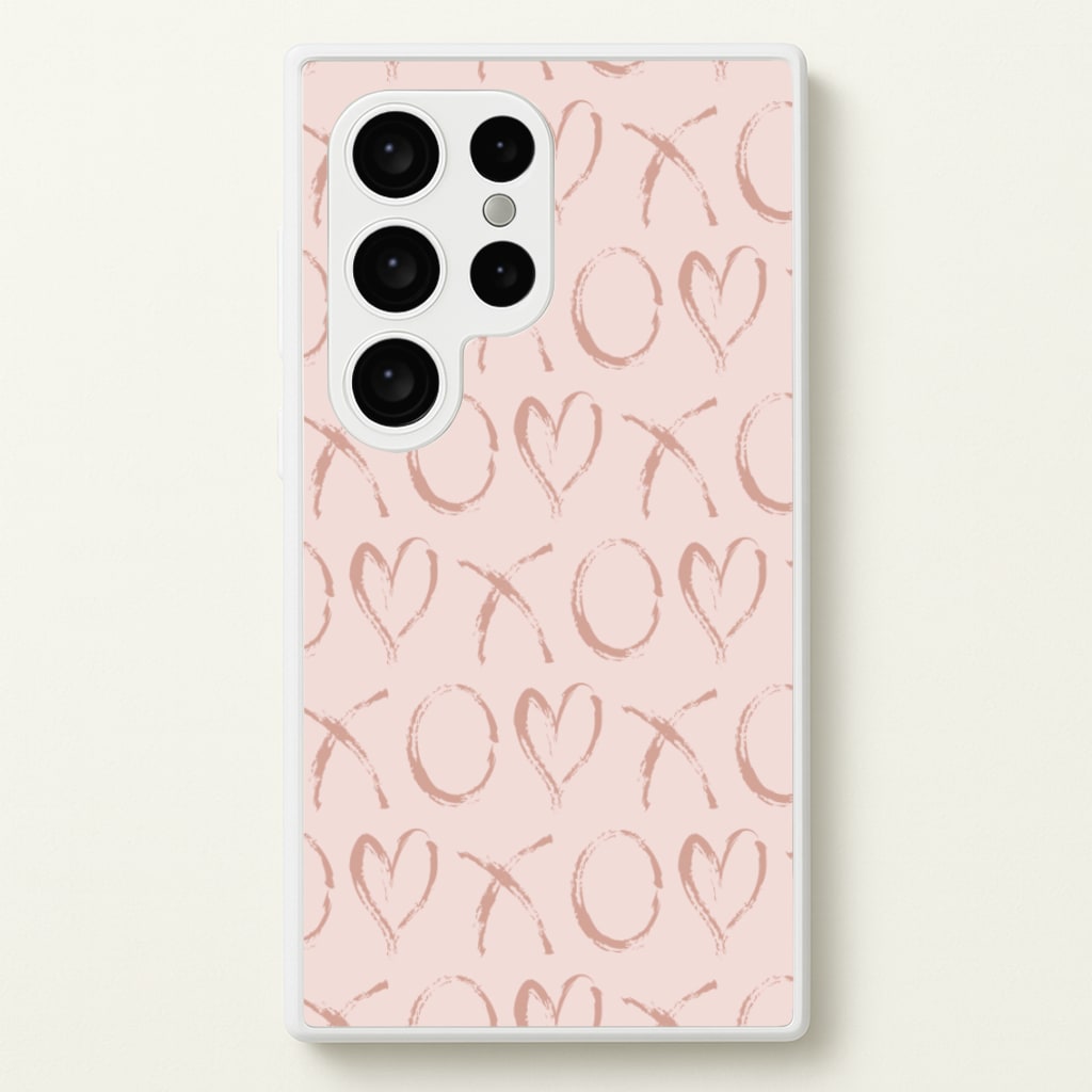 Valentine's Day Pattern - Valentine's Day Phone Case for Galaxy S24 Ultra