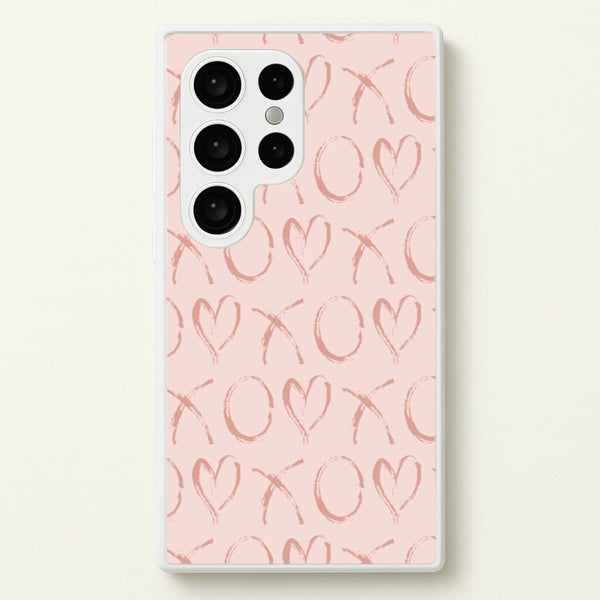 Valentine's Day Pattern - Valentine's Day Phone Case for Galaxy S24 Ultra