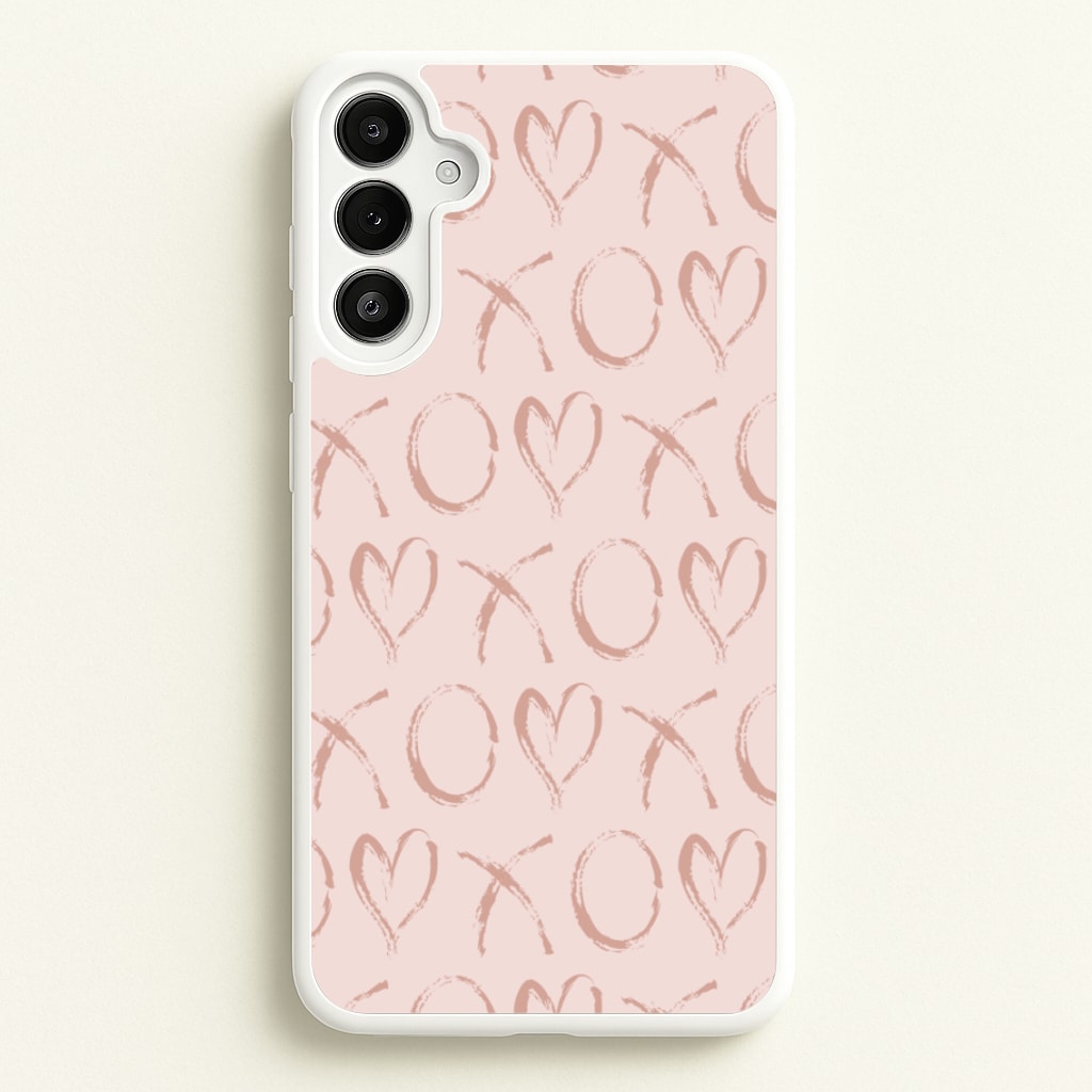 Valentine's Day Pattern - Valentine's Day Phone Case for Galaxy A36