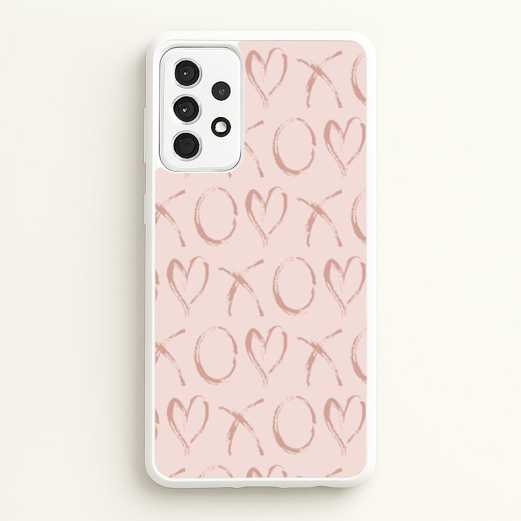 Valentine's Day Pattern - Valentine's Day Phone Case for Galaxy A52 / A52s